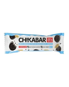 Батончики Chikabar с белым шоколадом печенье с кремом 60 г Chikalab