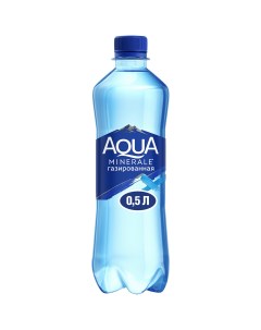 Вода питьевая Газированная 0 5 л Aqua minerale