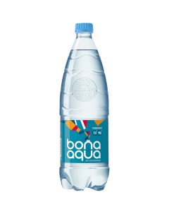 Вода питьевая негазированная 1 л Bona aqua