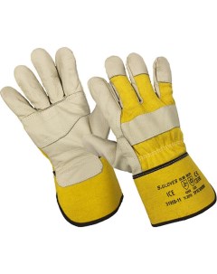 Комбинированные перчатки S GLOVES искусственный мех ICE 11 размер 31959S 11 S. gloves