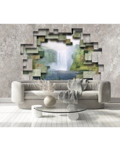 Фотообои 3D Водопад 400х270 см Dekor vinil