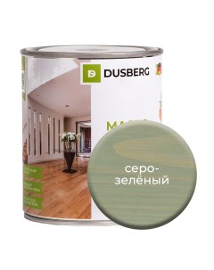 Масло для стен на бесцветной основе 750 мл Серо зеленый Dusberg