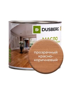 Масло для стен 2л Прозрачный красно коричневый Dusberg