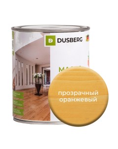 Масло для стен на бесцветной основе 750 мл Прозрачный оранжевый Dusberg