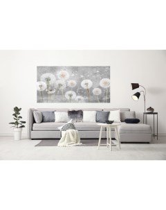 Фотообои с цветами Одуванчики в винтажном стиле 100х200 см Dekor vinil