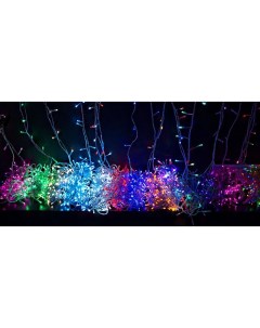 Световая гирлянда новогодняя Нить классика PST100 11 1 10 м разноцветный RGB Laitcom