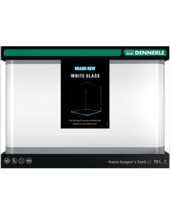 Аквариум Nano Scaper s Tank White Glass 70 л Dennerle