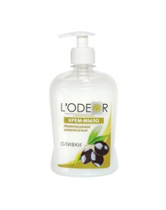 Крем мыло оливки антибактериальное 500 мл с дозатором L'odeor