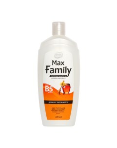 Семейный шампунь maxfamily для всех типов волос медовый 700 мл Max family