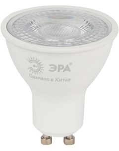 Лампа светодиодная Б0054942 STD LED Lense MR16 8W 840 GU10 GU10 8Вт линзованная софит нейтральный бе Era