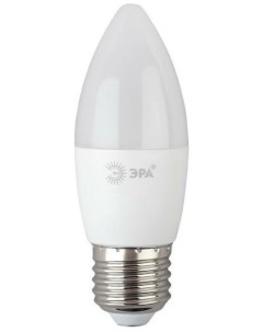Лампа светодиодная Б0045342 LED B35 8W 865 E27 R диод свеча 8Вт хол E27 Era