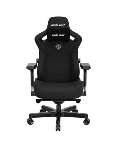 Кресло игровое Kaiser 3 цвет чёрный размер L 120кг материал ткань модель AD12 Anda seat