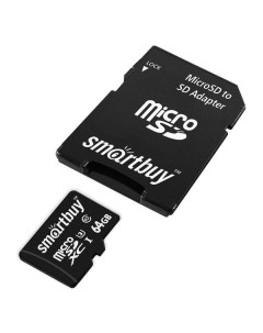 Карта памяти SDXC Micro Smartbuy SB64GBSDU1A AD SB64GBSDU1A AD