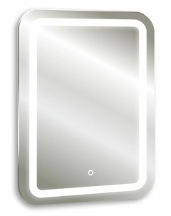 Зеркало Марта 55 с подсветкой сенсорный выключатель теплый холодный свет Doratiz