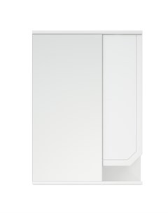 Зеркало шкаф Сириус 55 белый Corozo