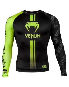 Мужской рашгард Logos Black Neo Yellow Venum