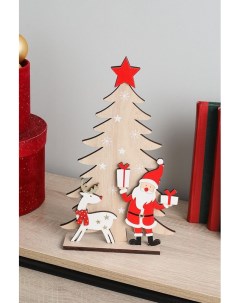 Новогоднее украшение Санта с елкой Cosy&trendy