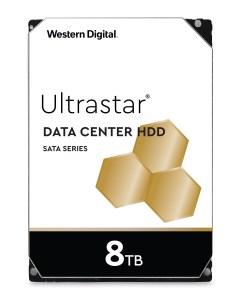 Жесткий диск HDD 8Tb Ultrastar DC HC320 3 5 7 2K 256Mb 512e SAS 12Gb s HUS728T8TAL5204_ Western digital