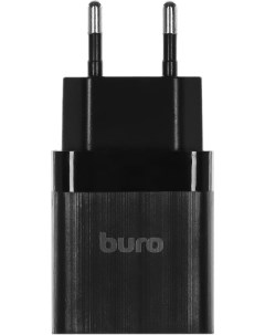 Сетевое зарядное устройство BUWE1 10 5 Вт 2xUSB черный BUWE10S200BK Buro