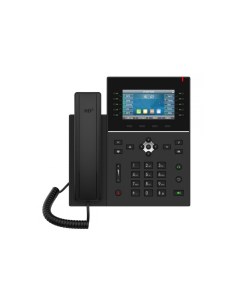 VoIP телефон J6 20 линий 20 SIP аккаунтов цветной дисплей PoE черный J6 Fanvil