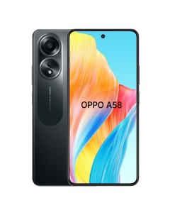 Смартфон A58 6 128GB блестящий черный CPH2577 Oppo