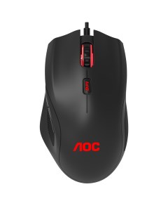 Проводная игровая мышь GM200 черный Aoc