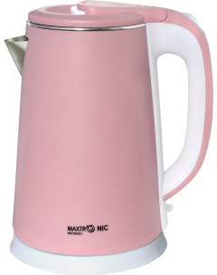 Чайник электрический MAX 321 2 л белый розовый Maxtronic