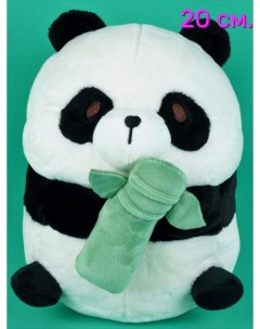 Мягкая игрушка панда с бамбуком 20 см Акимбо кит