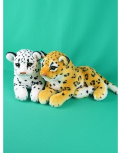 Мягкие реалистичные игрушки 2шт Леопард Мэри море