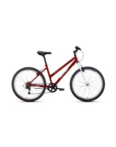 Велосипед MTB HT 26 Low 2021 15 красный белый Altair
