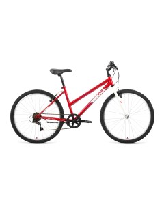 Велосипед MTB HT Low 2022 17 красный белый Altair