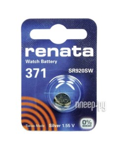 Батарейка R371 SR920SW 1 штука Renata