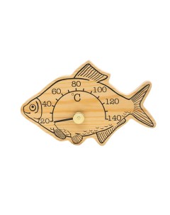 Термометр для бани и сауны Рыбка 180 T R-sauna