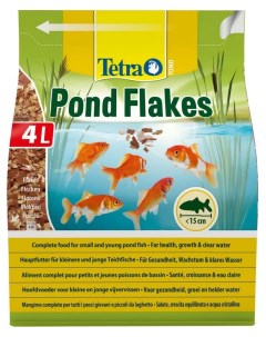 Корм для аквариумных рыбок Pond Flakes хлопья 4 л Tetra