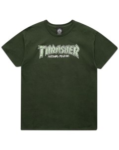 Футболка Brick T Shirt Forest Green Thrasher