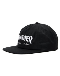 Кепка Mag Logo Snapback Black White Thrasher