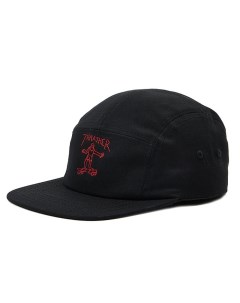 Кепка Gonz 5 Panel Hat Black Red Thrasher