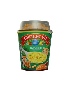 Суперсуп суп пюре Куриный гренки 40 г Русский продукт
