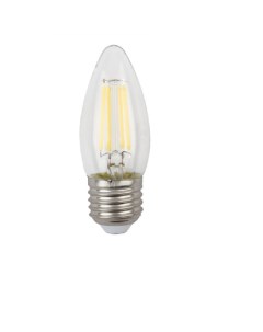Лампа светодиодная Б0046993 F LED B35 9w 827 E27 филамент свеча 9Вт тепл E27 Era