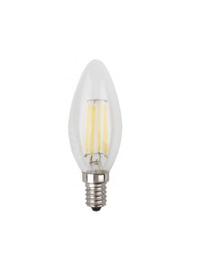 Лампа светодиодная Б0046987 F LED B35 11w 840 E14 филамент свеча 11Вт нейтр E14 Era