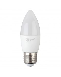 Лампа светодиодная Б0050695 RED LINE LED B35 8W 840 E27 R E27 Е27 8 Вт свеча нейтральный белый свет Era