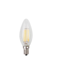 Лампа светодиодная Б0046991 F LED B35 9w 827 E14 филамент свеча 9Вт тепл E14 Era