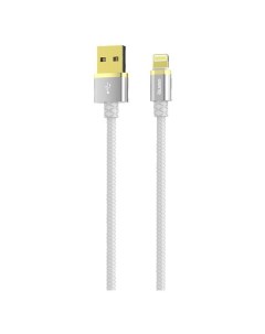 Кабель USB Type C Olmio DELUXE USB 2 0 lightning 1м 2 1A белый DELUXE USB 2 0 lightning 1м 2 1A белы