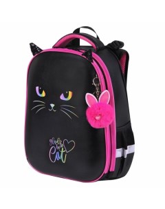 Детский рюкзак школьный Brauberg SHINY Черный котик 271382 SHINY Черный котик 271382