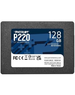 SSD накопитель Patriot P220S128G25 P220S128G25 Patriòt