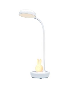 Настольный светильник ночник аккумуляторный Фотон Кролик белый Кролик белый