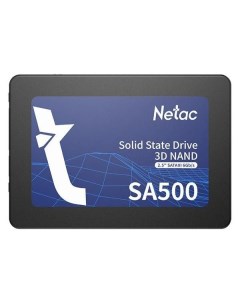 SSD накопитель Netac 512GB NT01SA500 512 S3X 512GB NT01SA500 512 S3X