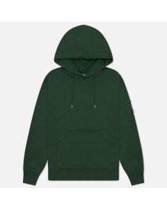 Мужская толстовка Cotton Diagonal Fleece Lens Hoodie Resist Dyed C.p. company