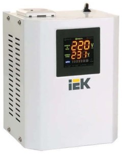 Стабилизатор напряжения Boiler 0 5кВА однофазный белый IVS24 1 00500 Iek