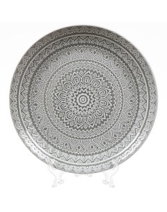Тарелка обеденная керамика 27 см круглая Таяна Daniks